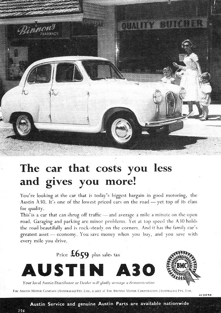 1957 Australian Advertising